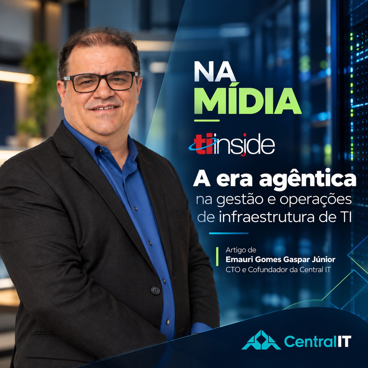 IA agêntica na infraestrutura de TI: veja o que muda nas operações | Central IT