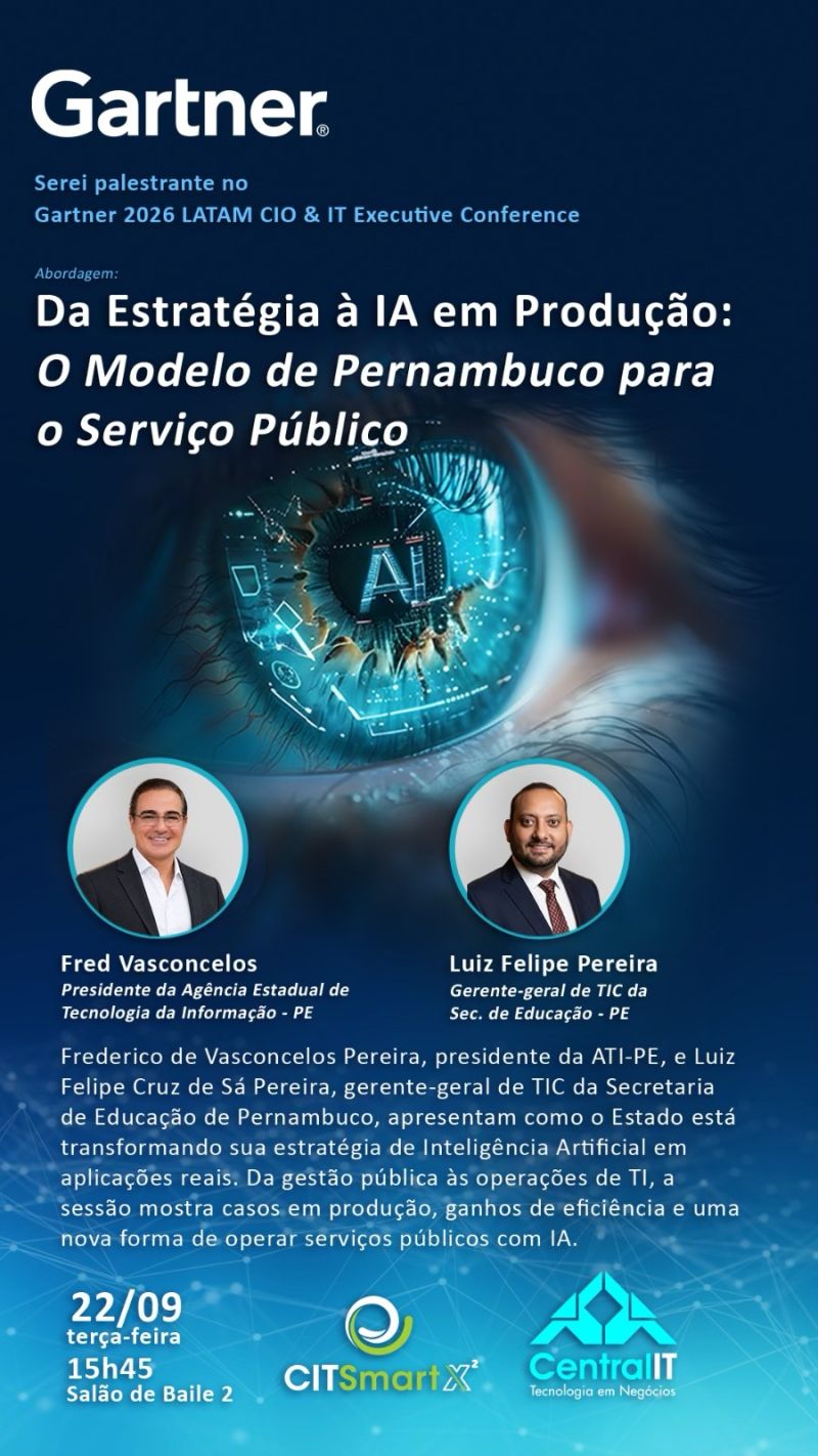 Da Estratégia À IA Em Produção: O Modelo De Central IT Para Serviço Público Em Gartner 2026
